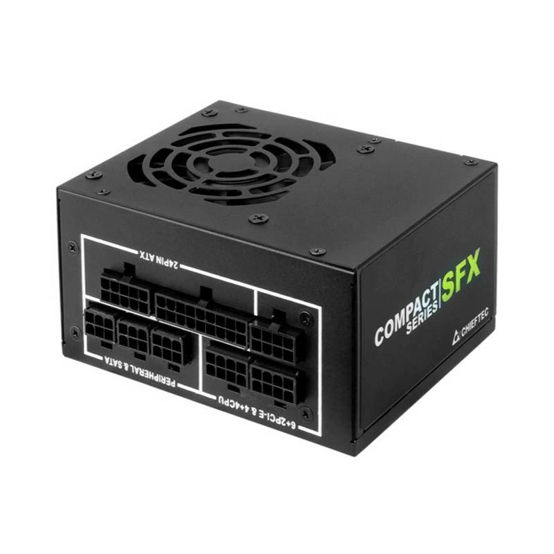 Chieftec Compact 450W 80+ Gold ventillátorral moduláris dobozos tápegység