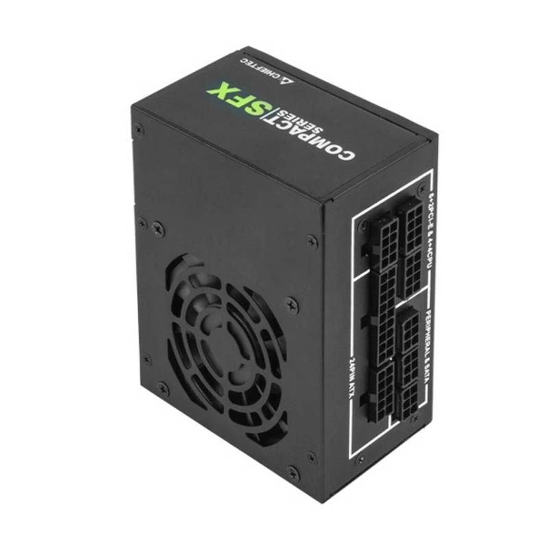 Chieftec Compact 450W 80+ Gold ventillátorral moduláris dobozos tápegység