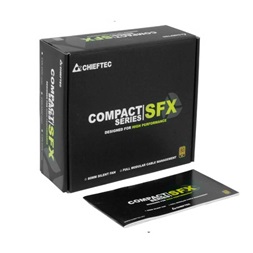 Chieftec Compact 450W 80+ Gold ventillátorral moduláris dobozos tápegység