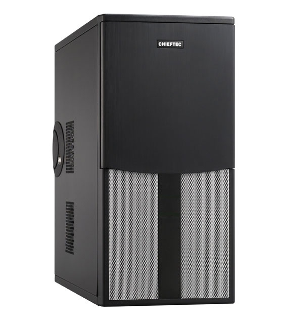 CHIEFTEC HQ-01B-350GPB fekete 350W ATX ház