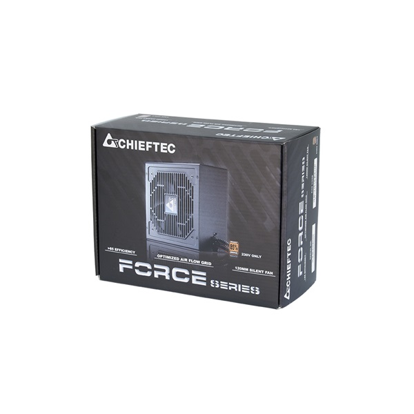 Chieftec Force CPS-400S 400W 85+ bronz 12cm ventilátorral dobozos tápegység
