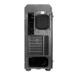 CHIEFTEC GL-02B-OP fekete (táp nélküli) ablakos ATX ház