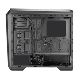 CHIEFTEC GP-02B-OP fekete (táp nélküli) ablakos ATX ház