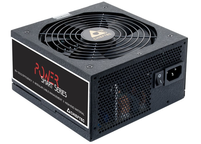 Chieftec GPS-1000C 1000W 80+ GOLD PFC 12 cm ventilátorral dobozos tápegység