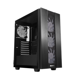 Chieftec GS-02B-OP Hunter II A-RGB fekete (táp nélküli) ablakos ATX ház