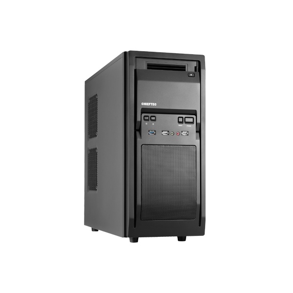 CHIEFTEC LF-02B-OP fekete (táp nélküli) ATX ház
