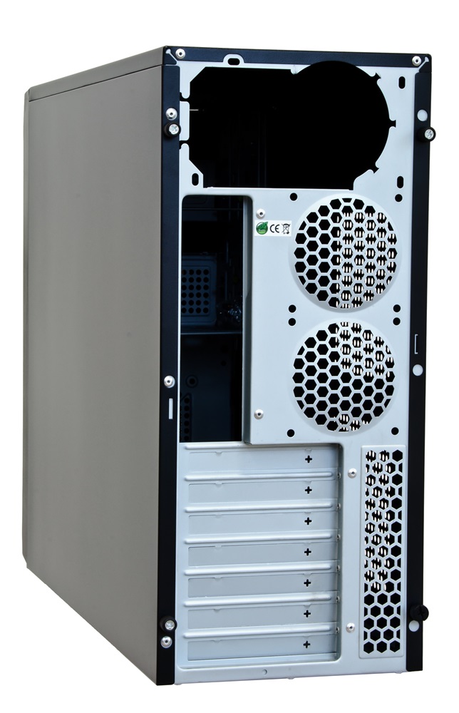 CHIEFTEC LG-01B-OP fekete (táp nélküli) ATX ház