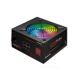 Chieftec Photon 650W ventillátorral félmoduláris RGB dobozos tápegység
