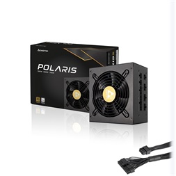 Chieftec Polaris 750W 80+ Gold ventillátorral dobozos tápegység