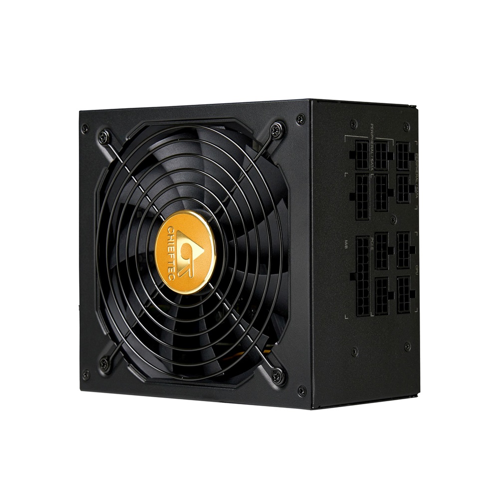 Chieftec Polaris 850W 80+ Gold ventillátorral moduláris dobozos tápegység
