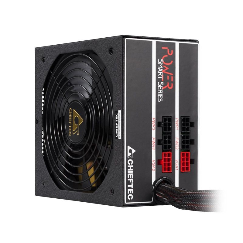 Chieftec Power Smart 450W 80+ Gold ventillátorral félmoduláris dobozos tápegység