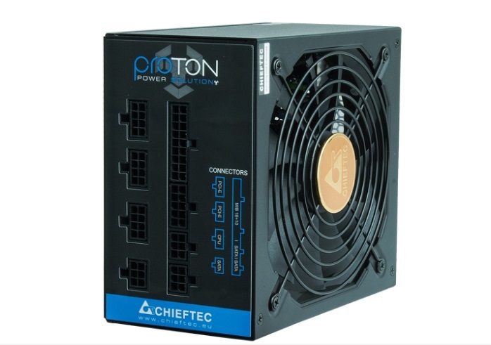 Chieftec Proton 650W 80+ Bronze ventillátorral dobozos tápegység