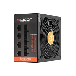 Chieftec Silicon 750W 80+ Bronze ventillátorral moduláris dobozos tápegység
