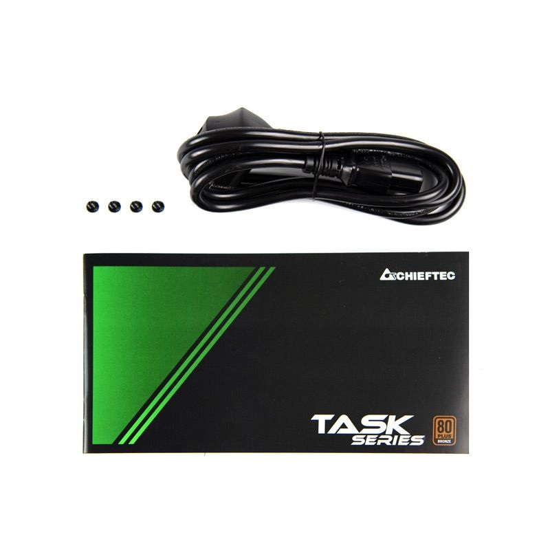 Chieftec Task 600W 80+ Bronze ventillátorral dobozos tápegység