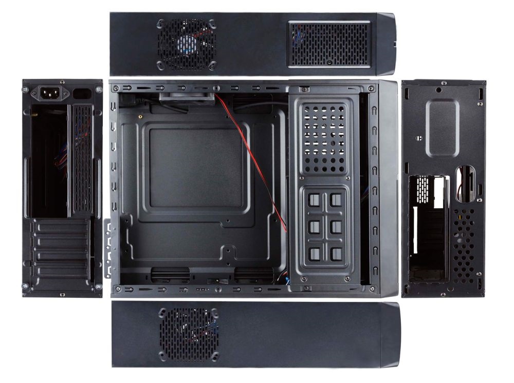 CHIEFTEC UE-02B fekete 250W mATX ház