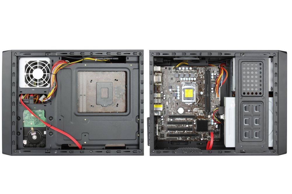 CHIEFTEC UE-02B fekete 250W mATX ház
