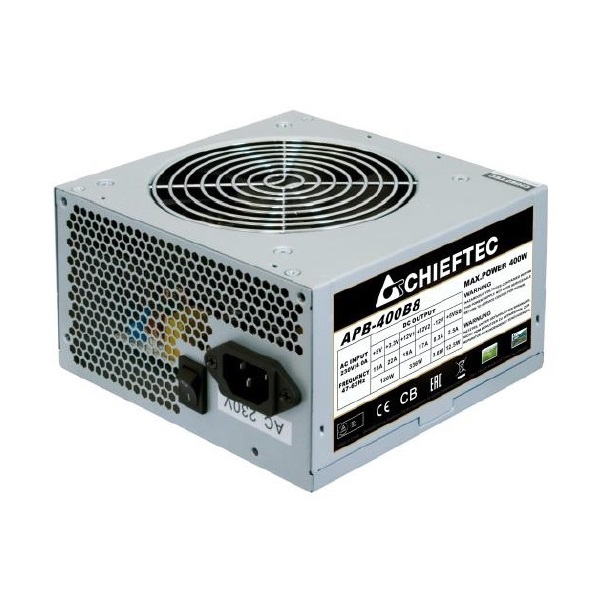 Chieftec Value APB-400B8 400W PFC 12 cm ventilátorral OEM tápegység