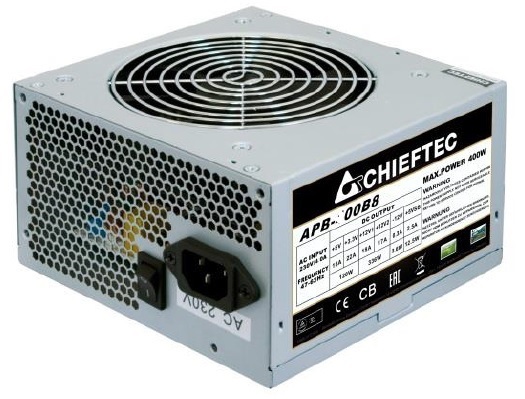 Chieftec Value APB-500B8 500W PFC 12 cm ventilátorral OEM tápegység