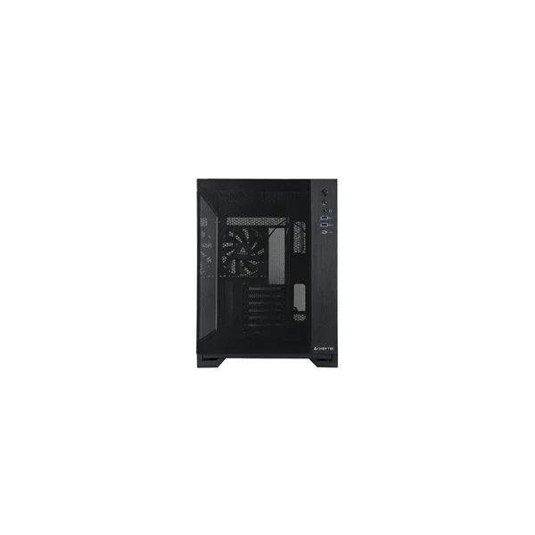 Chieftec Visio Air fekete (táp nélküli) ablakos mATX ház
