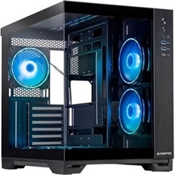 Chieftec Visio fekete (táp nélküli) ablakos mATX ház