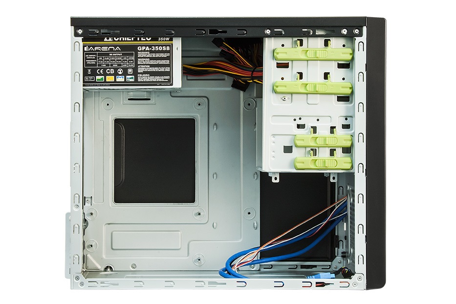 CHIEFTEC XT-01B-OP fekete (táp nélküli) mATX ház
