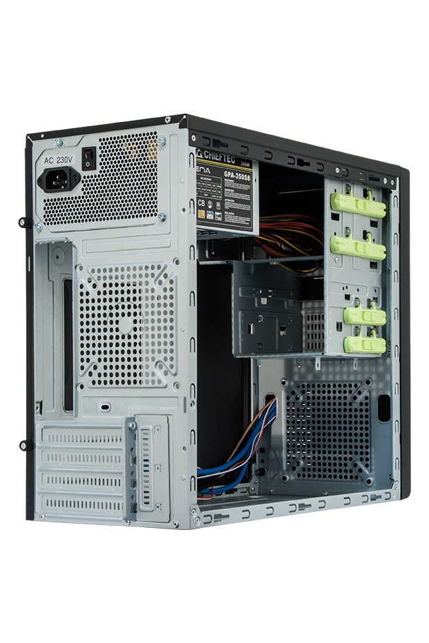 CHIEFTEC XT-01B-OP fekete (táp nélküli) mATX ház