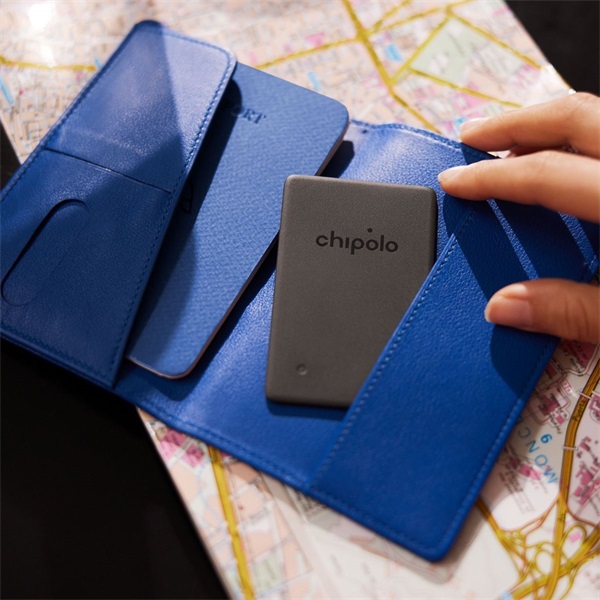 Chipolo CARD Spot Apple Find My fekete tárgykereső