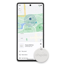 Chipolo ONE Point Google Find My Device fehér tárgykereső