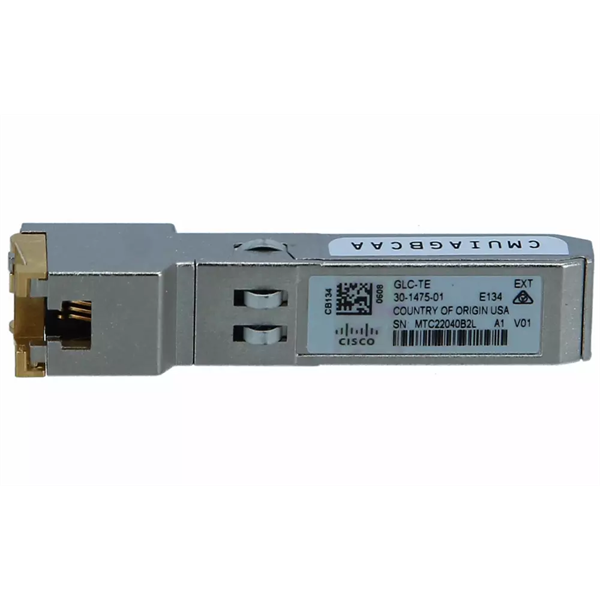 Cisco 1000BASE-T SFP transceiver module for Category 5 copper wire