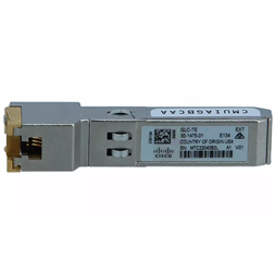 Cisco 1000BASE-T SFP transceiver module for Category 5 copper wire