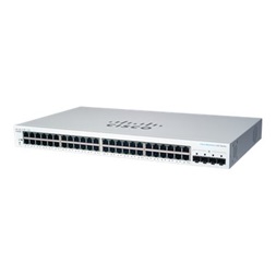 Cisco CBS220-48T-4G 48x GbE LAN 4x SFP port L2 smart menedzselhető switch