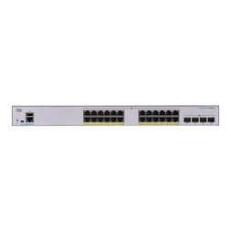 Cisco CBS350-24FP-4G 24x GbE PoE+ LAN 4x SFP port L3 menedzselhető PoE+ switch