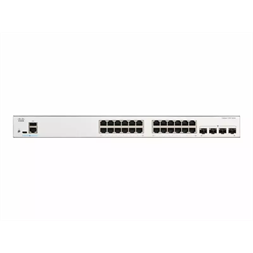 Cisco Catalyst C1200-24T-4G 24x GbE LAN 4x SFP port L2 menedzselhető switch