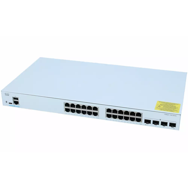 Cisco Catalyst C1300-24T-4G 24x GbE LAN 4xSFP port L3 menedzselhető switch