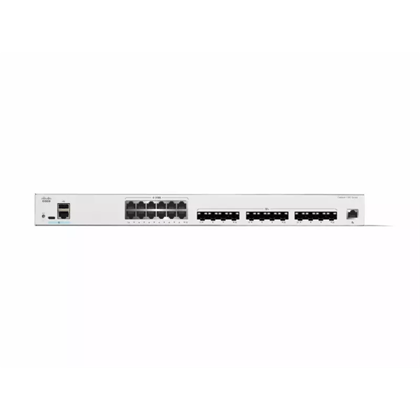 Cisco Catalyst C1300-24XTS 12x 10G LAN 12x 10G SFP+ 1xGbE menedzsment port L3 menedzselhető switch