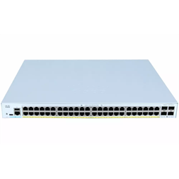 Cisco Catalyst C1300-48P-4X 48x GbE PoE+ LAN (370W) 4x10G SFP+ port L3 menedzselhető PoE switch