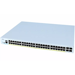 Cisco Catalyst C1300-48P-4X 48x GbE PoE+ LAN (370W) 4x10G SFP+ port L3 menedzselhető PoE switch