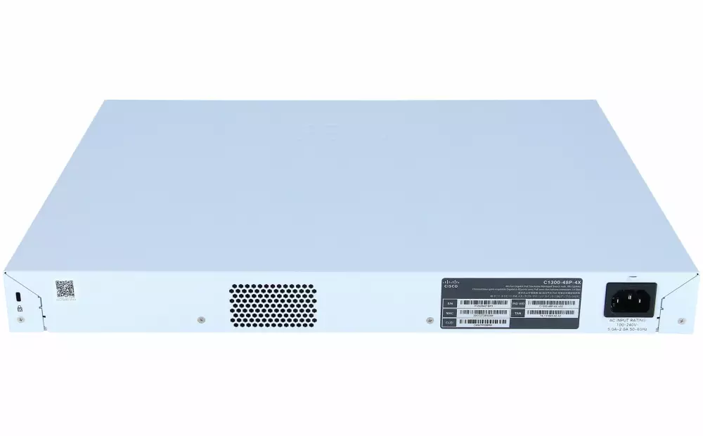 Cisco Catalyst C1300-48P-4X 48x GbE PoE+ LAN (370W) 4x10G SFP+ port L3 menedzselhető PoE switch