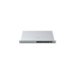 Cisco Meraki MS120-24-HW 24x GbE LAN 4x SFP port L2 menedzselhető switch