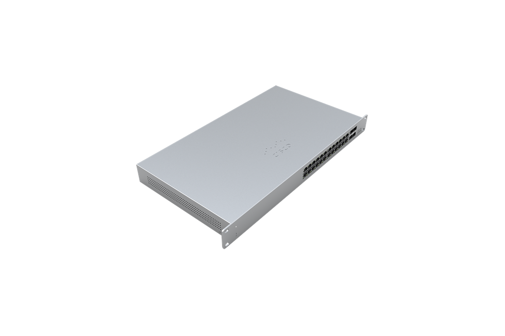 Cisco Meraki MS120-24-HW 24x GbE LAN 4x SFP port L2 menedzselhető switch