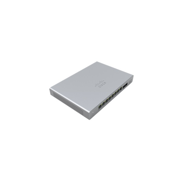 Cisco Meraki MS120-8-HW 8x GbE LAN 2x SFP port L2 menedzselhető switch