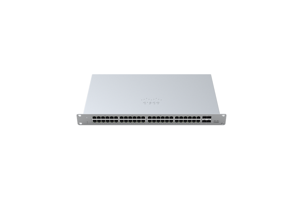 Cisco Meraki MS125-48LP-HW 48x GbE PoE+ LAN 4x SFP+ port L2 menedzselhető PoE+ switch
