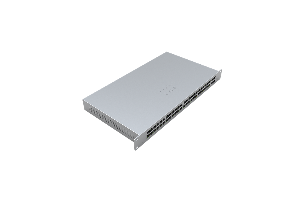 Cisco Meraki MS125-48LP-HW 48x GbE PoE+ LAN 4x SFP+ port L2 menedzselhető PoE+ switch