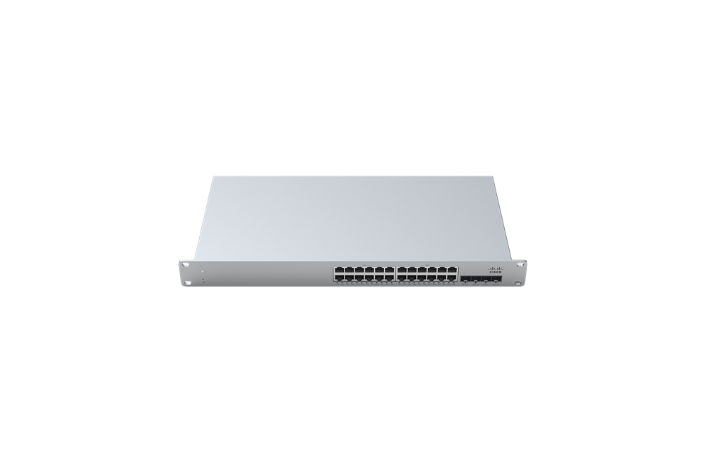Cisco Meraki MS210-24-HW 24x GbE LAN 4x SFP port L2 menedzselhető switch