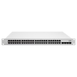 Cisco Meraki MS210-48LP-HW 48x GbE PoE+ LAN 4x SFP port L2 menedzselhető PoE+ switch