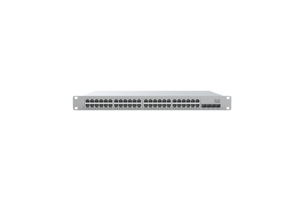 Cisco Meraki MS225-48-HW 48x GbE LAN 4x SFP+ port L2 menedzselhető switch