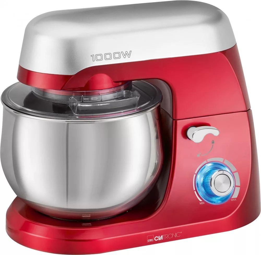 Clatronic KM 3709 rot 1000W, 5L, piros konyhai robotgép