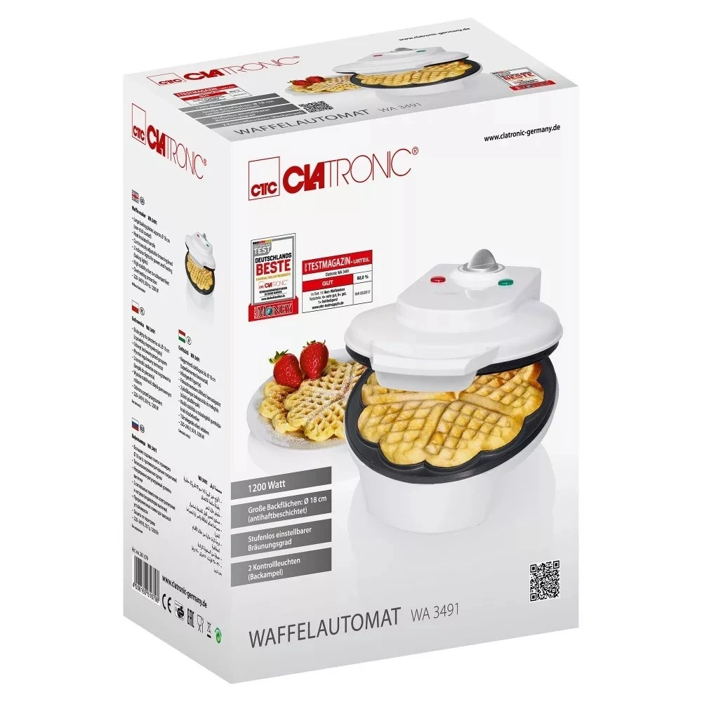 Clatronic WA3491 gofrisütő