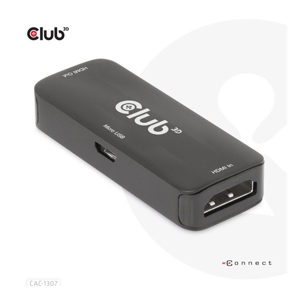 Club3D Active 4K60Hz Repeater F/F HDMI adapter