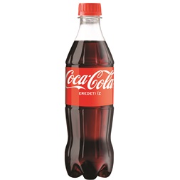 Coca-Cola 0,5l DRS egyutas visszaváltási díjas PET palackos üdítőital